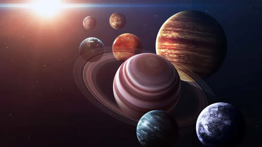 Planetas Do Sistema Solar Em Alta Resolução. Elementos Da Imagem Fornecidos Pela Nasa. / Crédito: Vadim Sadovski (Shutterstock)