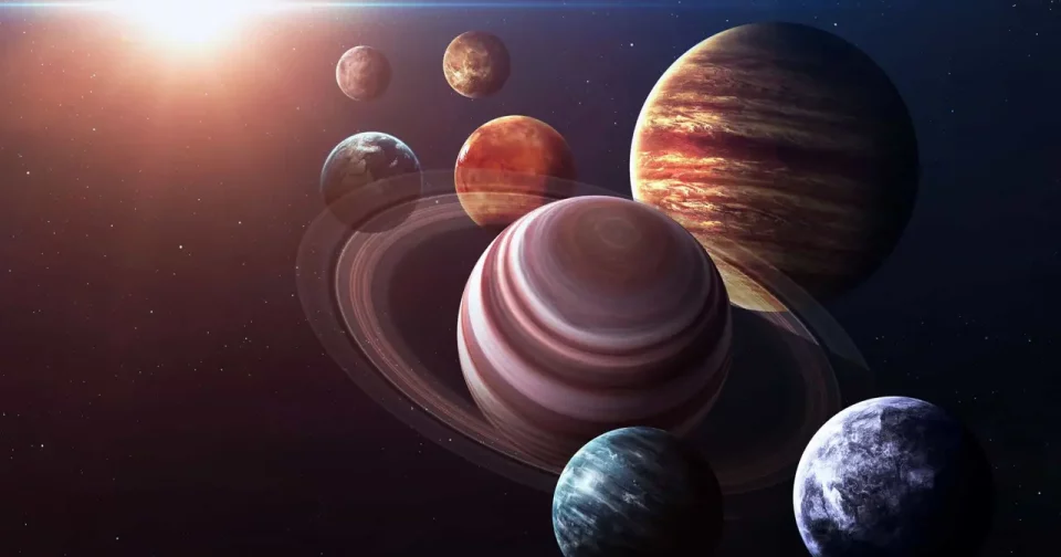 Planetas Do Sistema Solar Em Alta Resolução. Elementos Da Imagem Fornecidos Pela Nasa. / Crédito: Vadim Sadovski (Shutterstock)