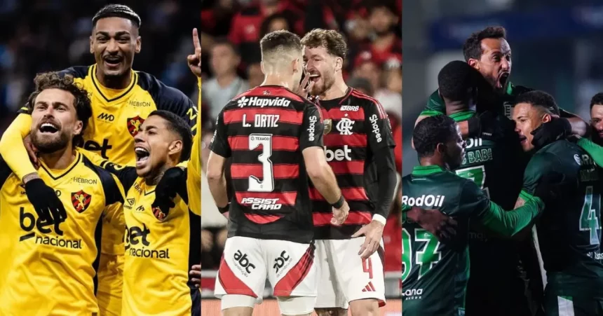 Fotos: Paulo Paiva/Sport | Gilvan De Souza/Flamengo | Fernando Alves/Juventude