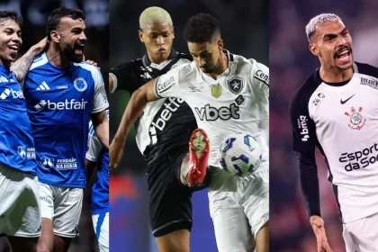 Fotos: Gustavo Aleixo/Cruzeiro | Vitor Silva/Botafogo | Rodrigo Coca/Corinthians