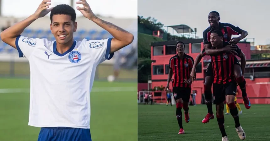 Foto 1: Rafael Rodrigues/Ec Bahia | Foto 2: Karla Porto/Ec Vitória