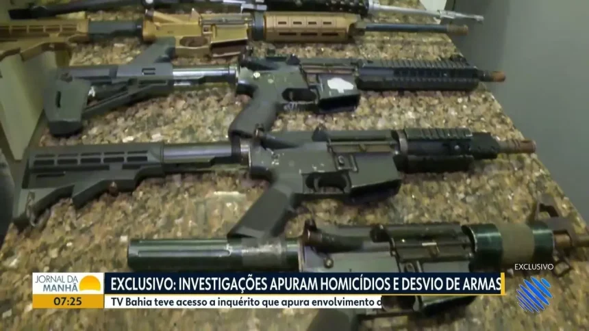 Investigações Apuram Homicídios E Desvio De Armas Na Bahia