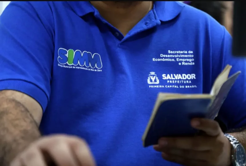 Simm Oferece Vagas Em Salvador Crédito: Bruno Concha / Secom Pms