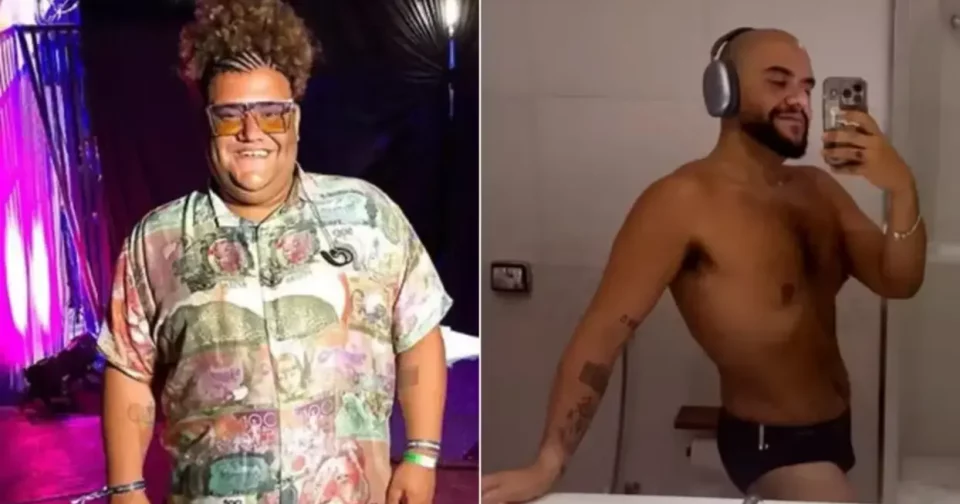 Gominho Exibe Corpo Após Perder 61 Kg E Choca Web: 'Afonso Roitman'.