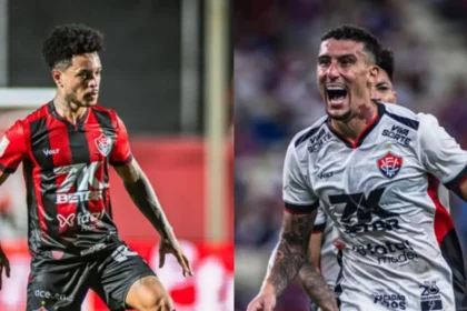 Fotos: Victor Ferreira/Ec Vitória/Reprodução/@Matheuszinho27