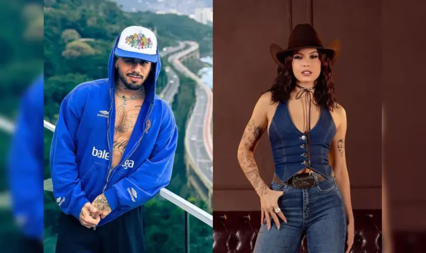 Ana Castela Reage A Foto Inusitada De Zé Felipe E Web Vai À Loucura. Fotos: Reprodução / Redes Sociais