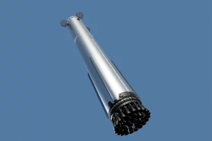 A Spacex Anunciou Mudanças No Propulsor Super Heavy Para O Próximo Modelo Do Booster Do Megafoguete Starship. Crédito: Spacex