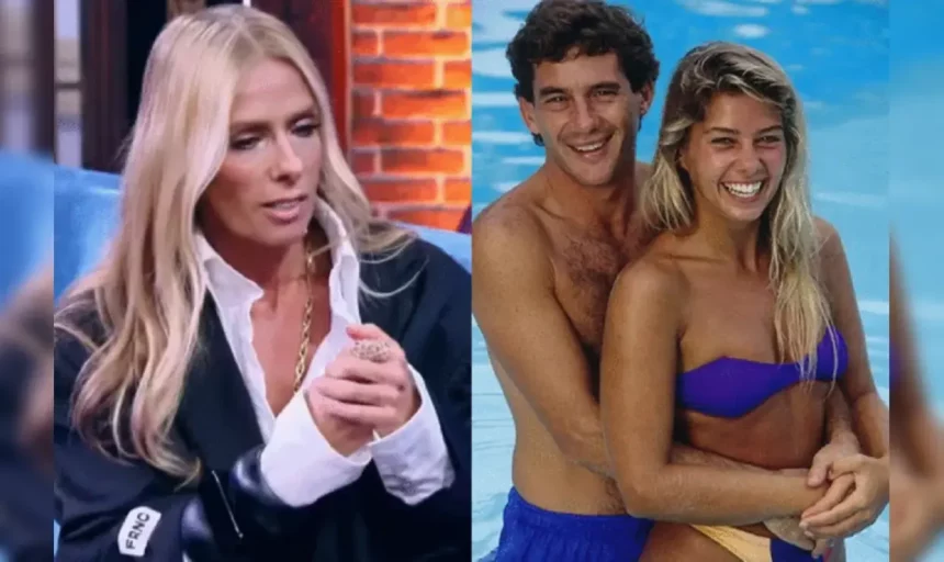 Adriane Galisteu Cai No Choro Ao Expor Momento Íntimo Com Ayrton Senna. Fotos: Reprodução / Multishow E Reprodução / Redes Sociais