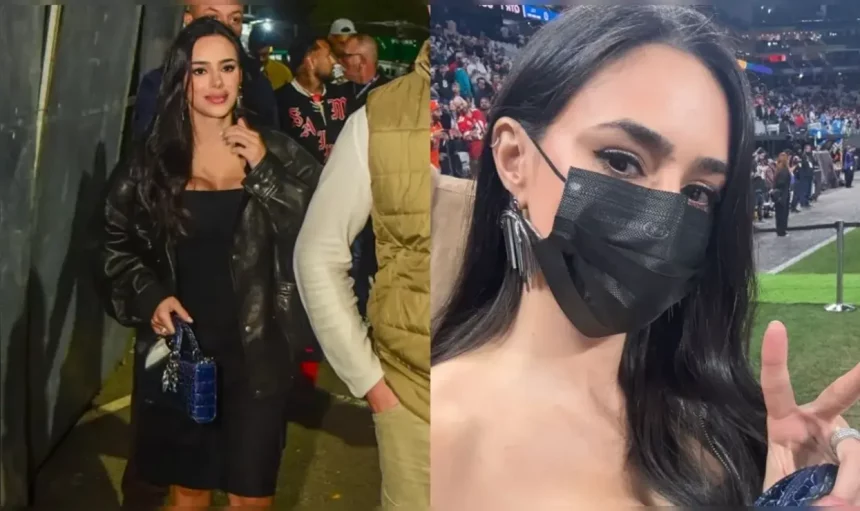 Influenciadora Apareceu Em Evento De Máscara Para Esconder Os Lábios.