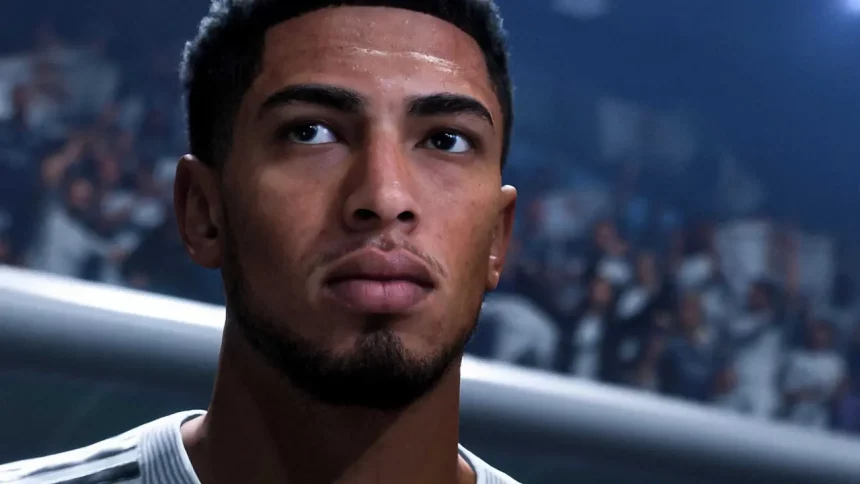 Bellingham, Do Real Madrid Entrando Em Campo No Ea Sports Fc 26 - Imagem: Divulgação/Eletronic Arts