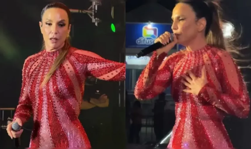 Cantora Interrompeu Show Para Mandar Aviso Durante Confusão.