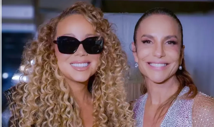 Baiana Celebrou Momento Com Cantora Americana Nos Bastidores Do The Town. ​