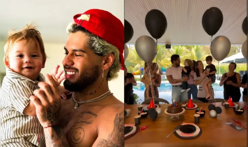 Virginia Também Comemorou Aniversário De Um Ano Do Filho Sem A Presença De Zé Felipe.