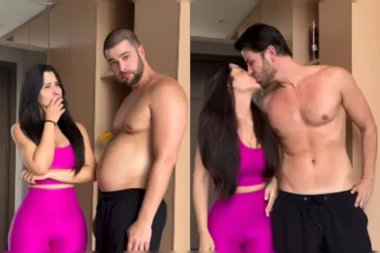Casal Comemorou Mudança Para Casamento Religioso. ​