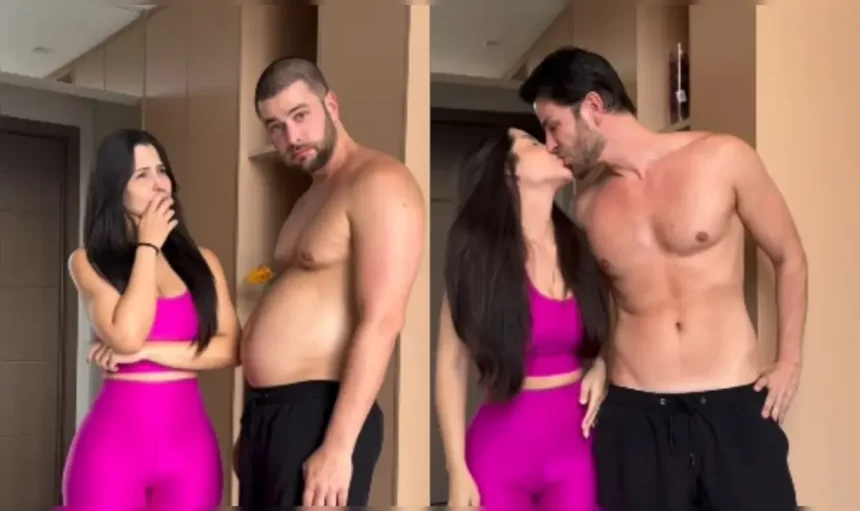 Casal Comemorou Mudança Para Casamento Religioso. ​