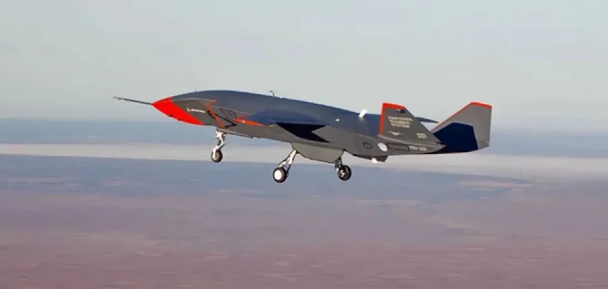 Mq-28 Ghost Bat É O Primeiro Drone 100% Australiano Desenvolvido Em Parceria Com A Boeing (Imagem: Boeing/Divulgação)