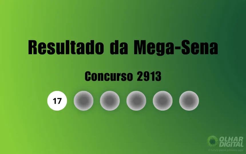 Veja Na Matéria Os Números Sorteados Do Concurso 2913 Da Mega-Sena (Imagem: Olhar Digital)