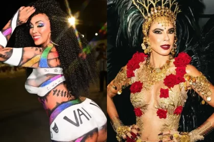 Ex-Gang Do Samba, Rosiane Pinheiro Vai Assumir Posto De Luciana Gimenez Em Escola De Samba.