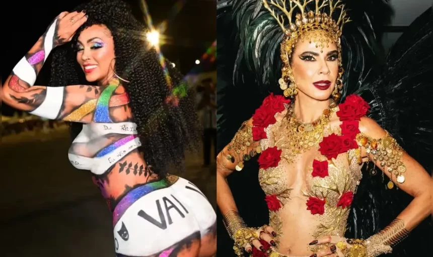 Ex-Gang Do Samba, Rosiane Pinheiro Vai Assumir Posto De Luciana Gimenez Em Escola De Samba.