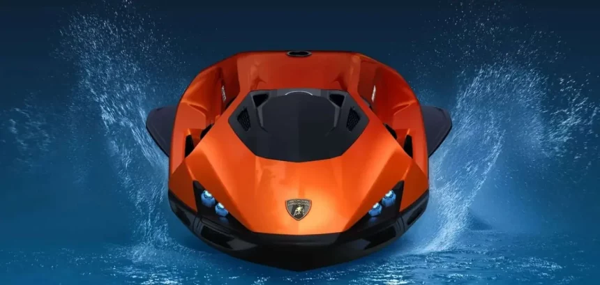 Seabob Se63, Fruto Da Colaboração Entre Lamborghini E Cayago (Imagem: Lamborghini/Divulgação)