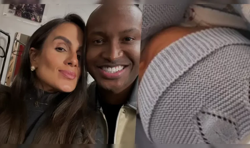 Thiaguinho Exibe Foto Inédita Do Filho E Carol Peixinho Revela Inchaço. Fotos: Reprodução / Redes Sociais