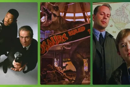 Crédito: Mib, Jurassic Park E Sexto Sentido (Divulgação/Reprodução)