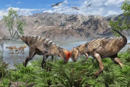Dinossauros Usavam O Domo Para Comportamentos Sociosexuais (Imagem: Masaya Hattori/Divulgação)
