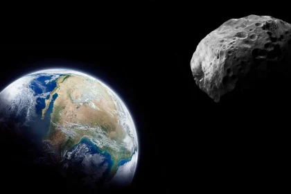 Asteroide &Quot;Potencialmente Perigoso&Quot; Passa Próximo Da Terra Esta Semana. Crédito: Dima Zel - Shutterstock