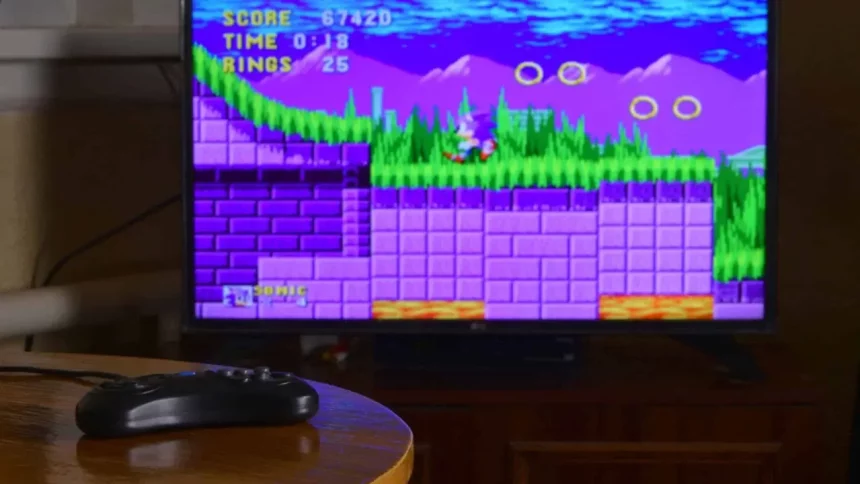 Jogo No Mega Drive - Crédito Editorial: Mehaniq / Shutterstock.com