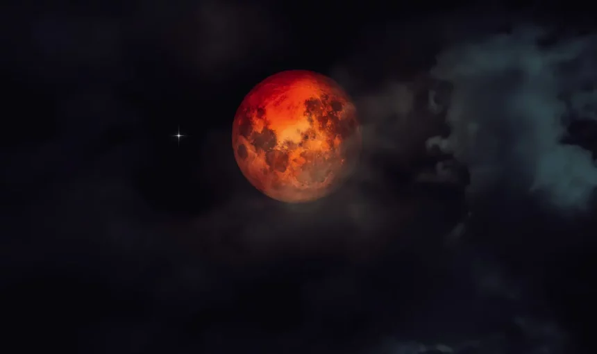 Fiz De Semana Traz Um Eclipse Lunar, Com A Espetacular &Quot;Lua De Sangue&Quot; Aparecendo No Céu De Algumas Localidades Do Mundo. Crédito: Gergitek - Shutterstock