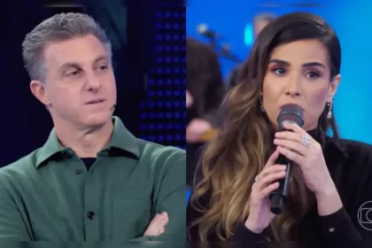 Luciano Huck 'Provoca' Wanessa Sobre Festas Do 'Dança Dos Famosos'. Fotos: Reprodução / Globo