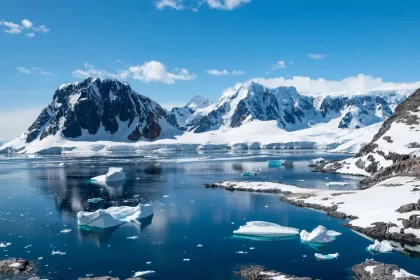 Abaixo Da Espessa Camada De Gelo Da Antártida, Há Um Continente Rochoso Com Montanhas E Cânions. (Imagem: Nancy Pauwels / Shutterstock)