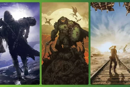 Crédito: Destiny 2, Doom: The Dark Ages E Metro Exodus (Divulgação)