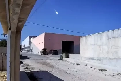 Céu Do Litoral Oeste Do Ceará Foi &Quot;Riscado&Quot; Por Uma “Bola De Fogo” Na Tarde De Terça-Feira (9). Crédito: Imagem Cedida Pela Rede Brasileira De Monitoramento De Meteoros (Bramon).