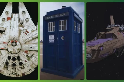 Crédito: Millennium Falcon (Lucasfilm), Tardis (Bbc) E Bebop (Sunrise)