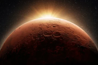 Olhar Espacial Repercute Anúncio Da Nasa Sobre Descoberta Da Maior Evidência De Possível Vida Passada Em Marte. Crédito: Alones - Shutterstock