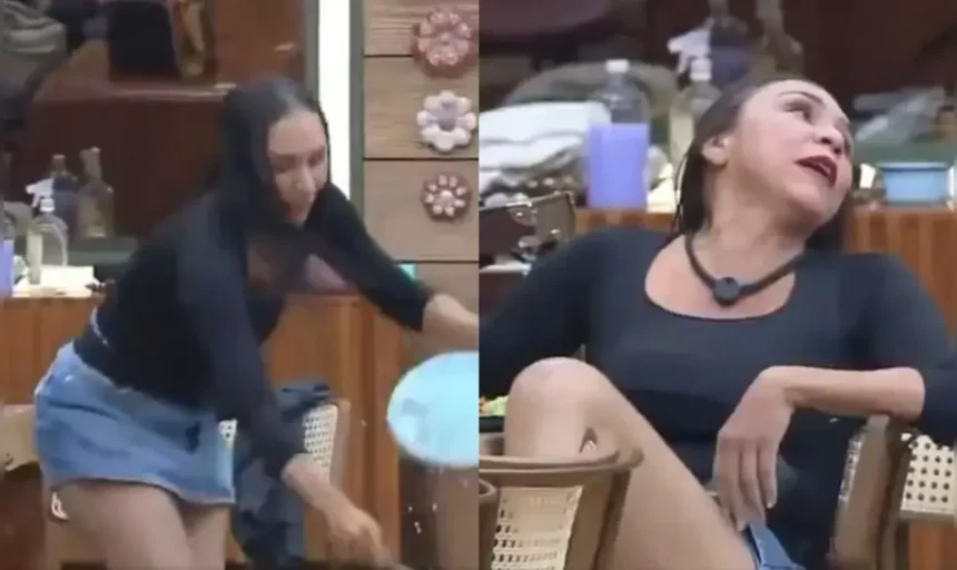 Na Roça Da Semana, Yoná Se Revoltou Com Martina E Jogou Comida No Chão Da Cozinha De 'A Fazenda 17'.