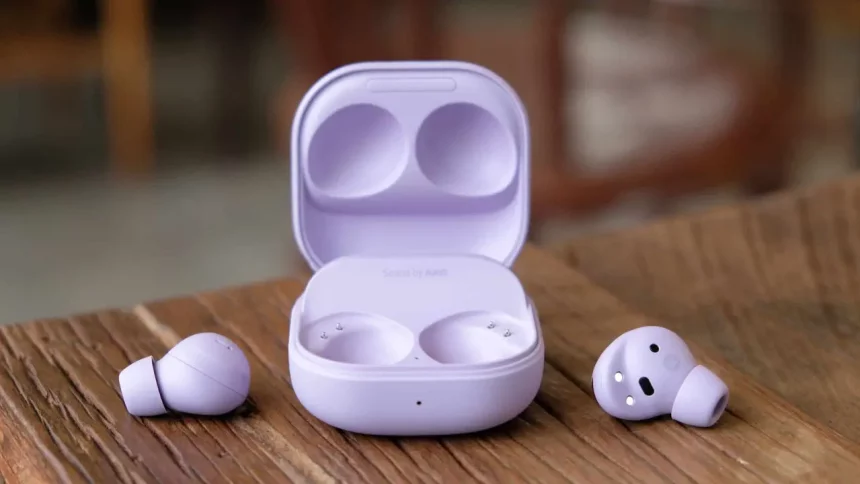 Fone Bluetooth Samsung Galaxy Buds 2 Pro / Crédito: Framesira (Reprodução) Fone Bluetooth Samsung Galaxy Buds 2 Pro / Crédito: Framesira (Reprodução)
