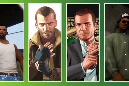 Montagem Com Alguns Dos Principais Personagens De Gta - Os Créditos Das Imagens Estão No Conteúdo A Seguir