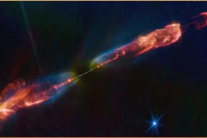 Jatos Duplos Lançados De Uma Estrela Recém-Nascida. Novo Estudo Revela Pistas Desse Misterioso Fenômeno. (Imagem: Lee Et Al. 2025)