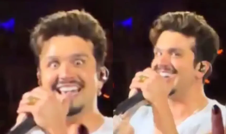 Luan Santana É Flagrado Com Playback Em Show E Reação Chama Atenção. Luan Santana É Flagrado Com Playback Em Show E Reação Chama Atenção.