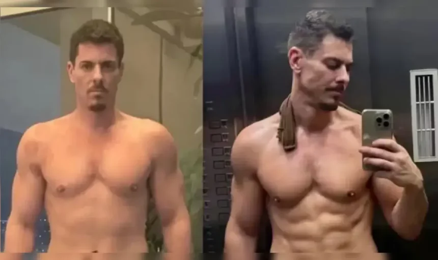 Sacha Bali Perde 8 Kg Em Tempo Recorde Para Luta Contra Davi Brito. Fotos: Reprodução / Redes Sociais