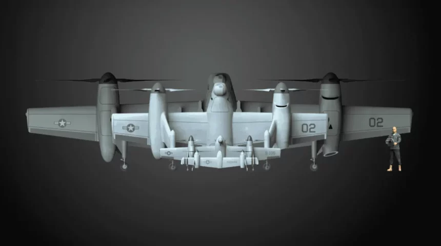 Família Nomad De Drones Vtol Pode Ser Dimensionada Para Uma Variedade De Missões Marítimas E Terrestres (Imagem: Lockheed Martin/Divulgação)
