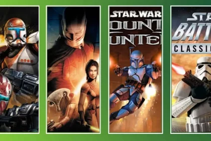 Montagem Com Jogos De Star Wars (Divulgação: Lucasfilms Ltda)