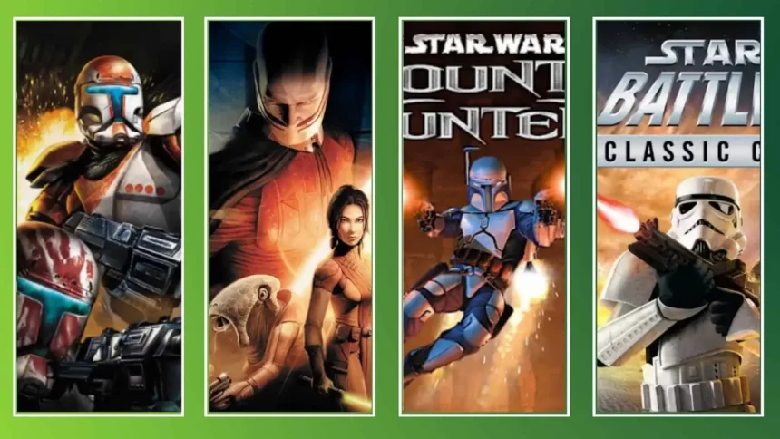 Montagem Com Jogos De Star Wars (Divulgação: Lucasfilms Ltda)