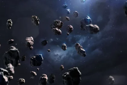 A Rotação Os Asteroide Intriga Astrônomos Há Décadas. Agora, Um Novo Estudo Revelou Como Colisões E A Luz Do Sol Influenciam Nessa Movimentação. (Imagem: Vadim Sadovski / Shutterstock)