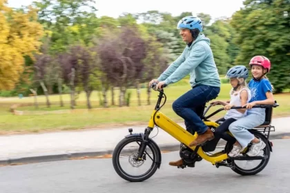 Bicicleta Elétrica Da Bike43 Poderá Levar Até Duas Crianças Em Sua Traseira (Imagem: Bike43/Reprodução)