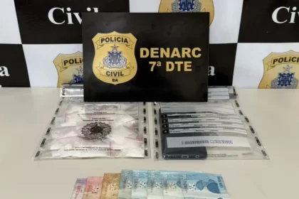 Ação Resultou Também Na Prisão Em Flagrante De Uma Mulher De 33 Anos.