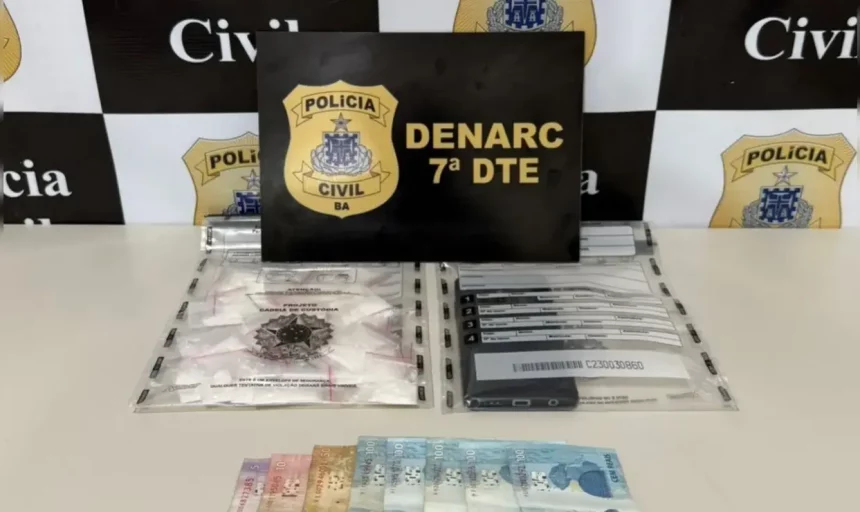Ação Resultou Também Na Prisão Em Flagrante De Uma Mulher De 33 Anos.