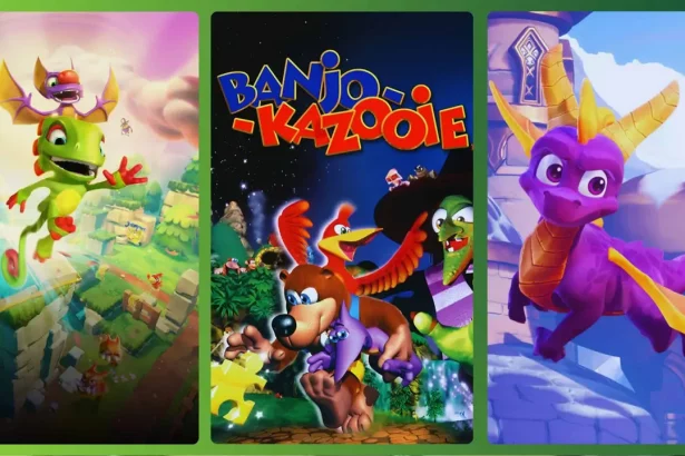 Games Collectathon: Yooka-Replaylee, Banjo-Kazooie E Spyro (Divulgação)